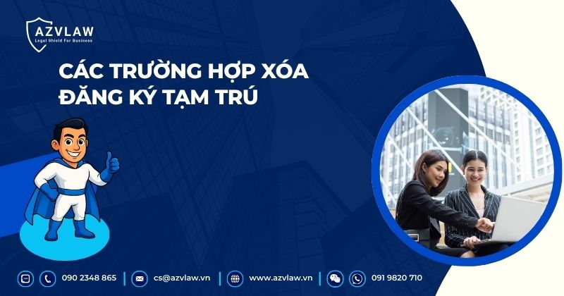 Các trường hợp xóa đăng ký tạm trú