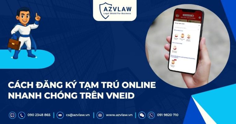 Cách đăng ký tạm trú online nhanh chóng trên VNeID