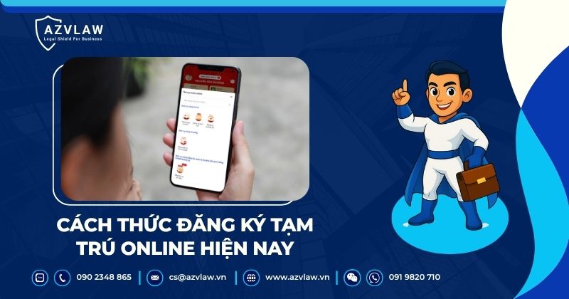 Cách thức đăng ký tạm trú online hiện nay
