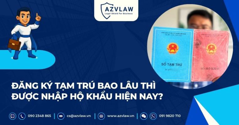 Đăng ký tạm trú bao lâu thì được nhập hộ khẩu hiện nay?