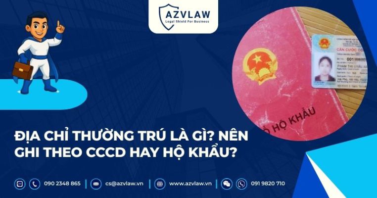Địa chỉ thường trú là gì? Nên ghi theo CCCD hay hộ khẩu