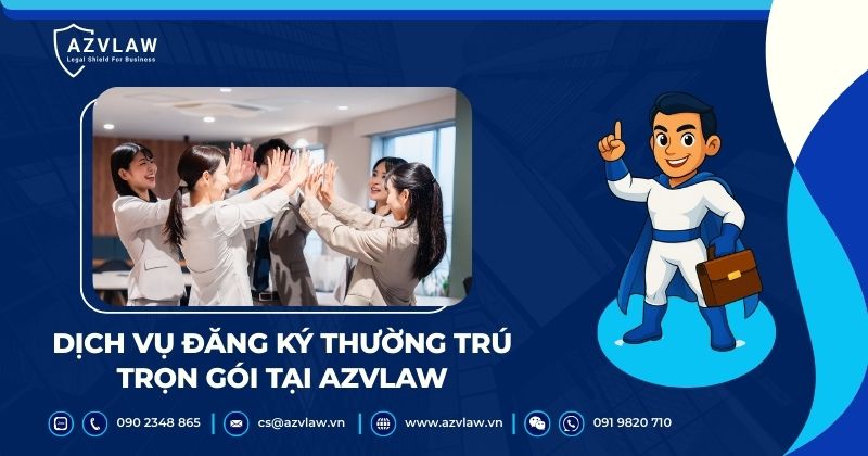 Dịch vụ đăng ký thường trú trọn gói tại AZVLAW