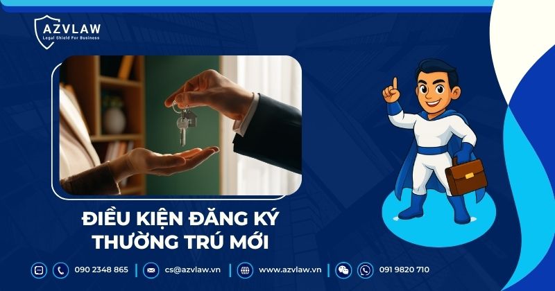 Điều kiện đăng ký thường trú mới