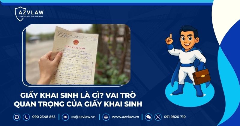 Giấy khai sinh là gì? Vai trò quan trọng của giấy khai sinh