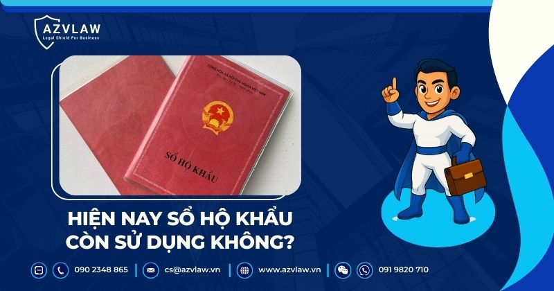 Hiện nay sổ hộ khẩu còn sử dụng không?