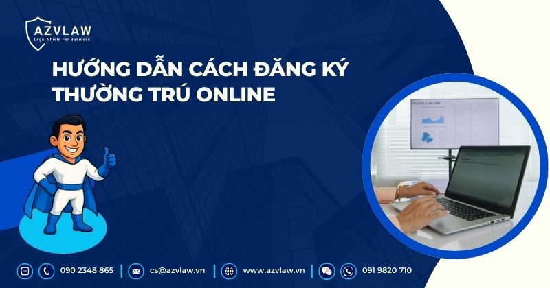 Hướng dẫn cách đăng ký thường trú online