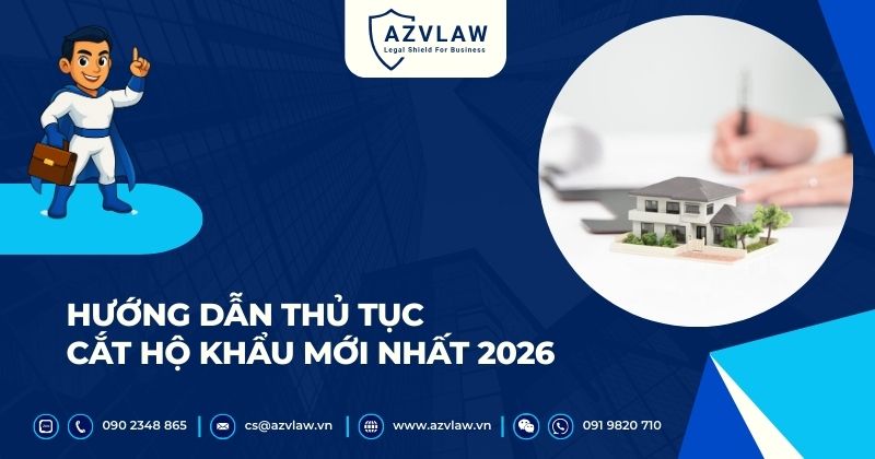 Hướng dẫn thủ tục cắt hộ khẩu mới nhất 2026