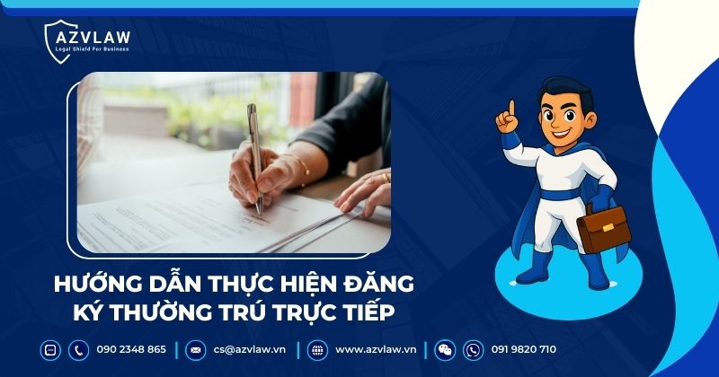 Hướng dẫn thực hiện đăng ký thường trú trực tiếp