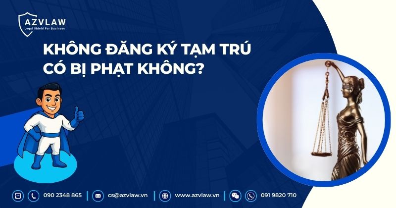 Không đăng ký tạm trú có bị phạt không?