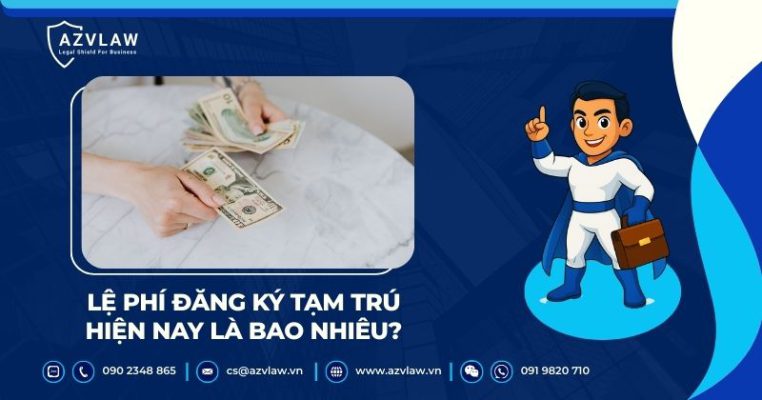 Lệ phí đăng ký tạm trú hiện nay là bao nhiêu