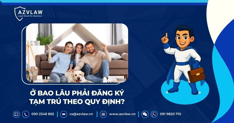 Ở bao lâu phải đăng ký tạm trú theo quy định?