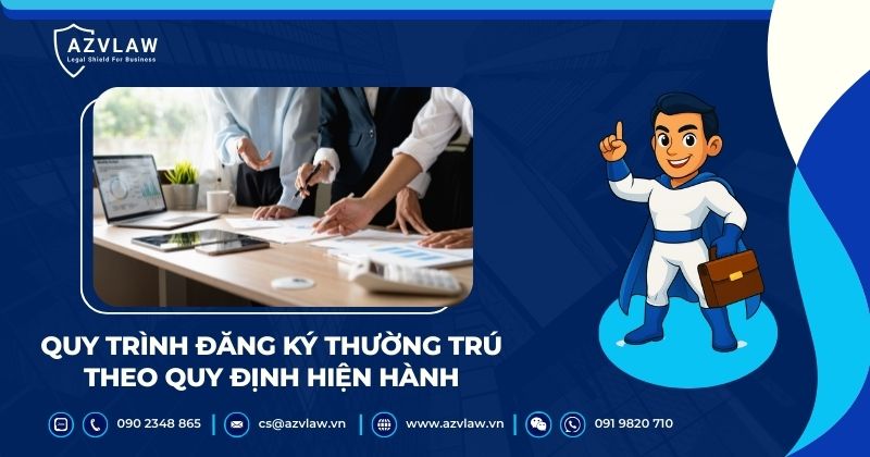 Quy trình đăng ký thường trú theo quy định hiện hành