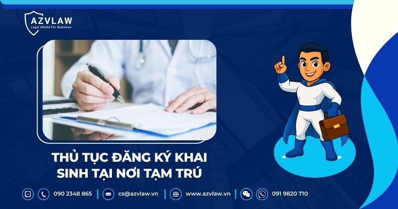 Thủ tục đăng ký khai sinh tại nơi tạm trú