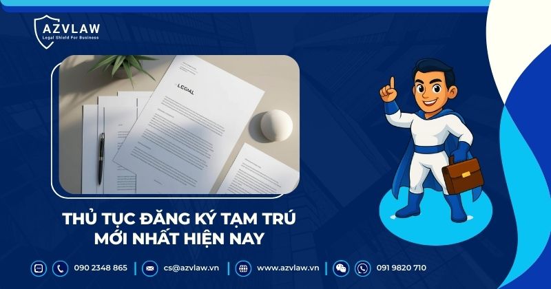 Thủ tục đăng ký tạm trú mới nhất hiện nay