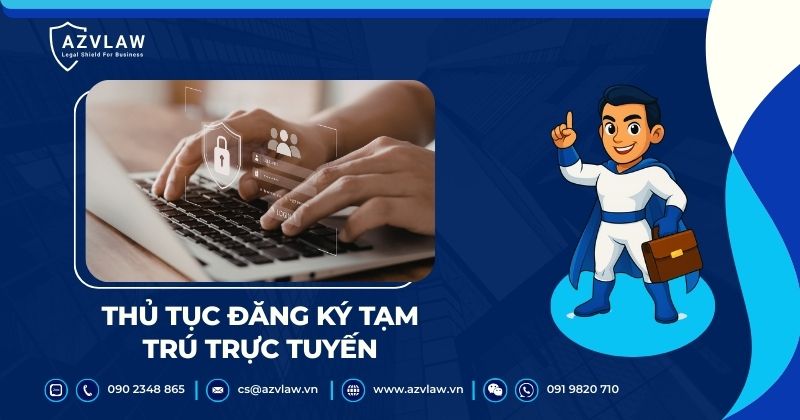 Thủ tục đăng ký tạm trú trực tuyến