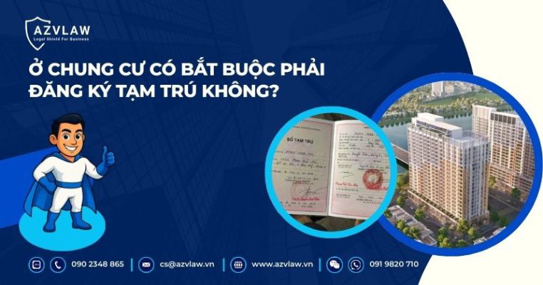 Ở chung cư có bắt buộc phải đăng ký tạm trú không?