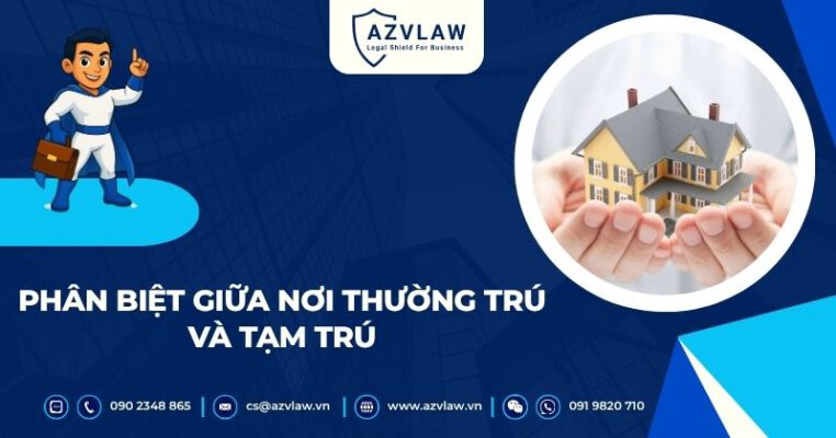 Phân biệt nơi thường trú và tạm trú