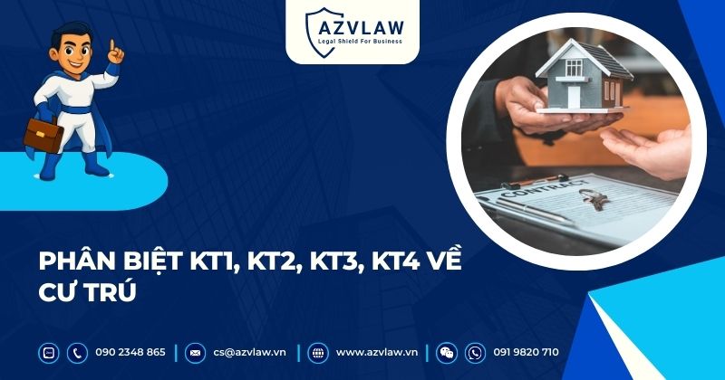 Phân biệt KT1, KT2, KT3, KT4 về cư trú