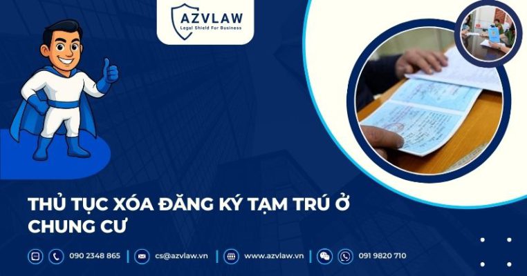 Thủ tục xóa đăng ký tạm trú ở chung cư