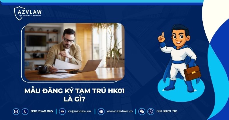 Mẫu đăng ký tạm trú HK01 là gì?