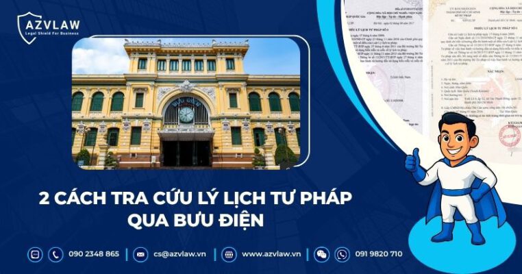2 Cách tra cứu lý lịch tư pháp qua bưu điện