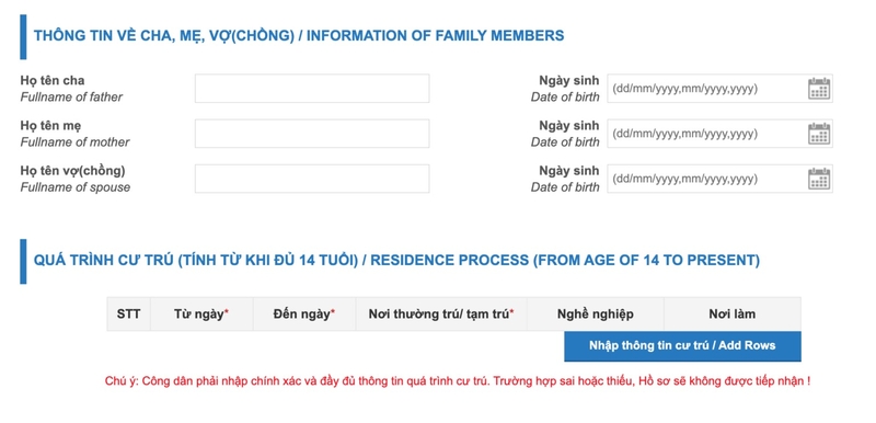 Nhập quá trình cư trú
