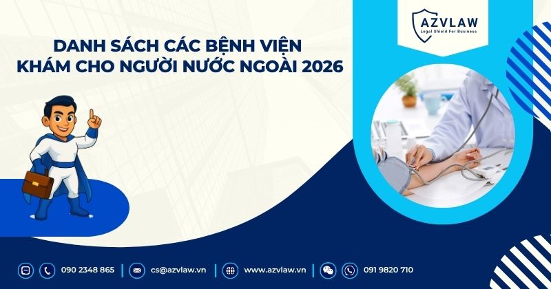 Danh sách các bệnh viện khám cho người nước ngoài 2026