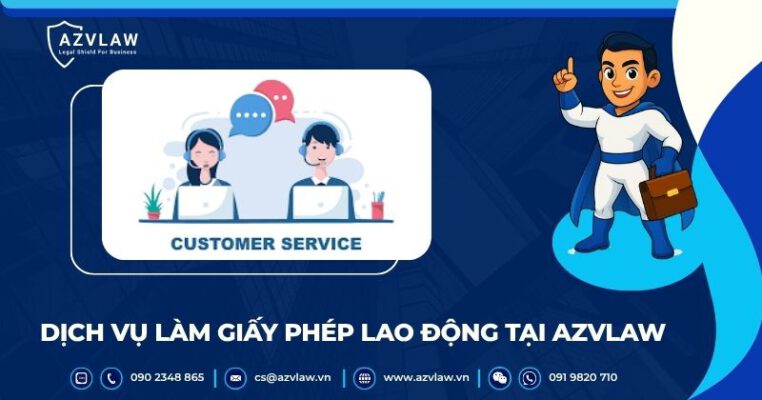 Dịch vụ làm giấy phép lao động tại AZVLAW