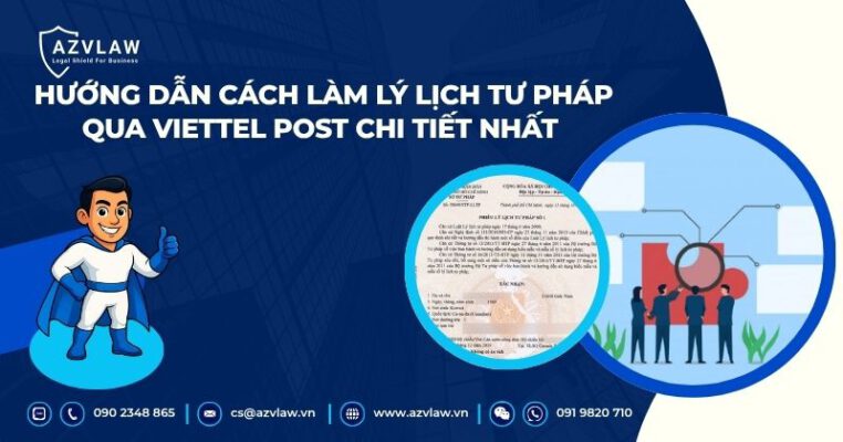 Hướng dẫn cách làm lý lịch tư pháp qua Viettel Post chi tiết nhất 