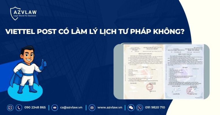Viettel Post có làm lý lịch tư pháp không?