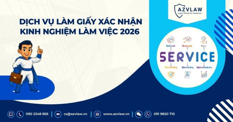 Dịch vụ làm giấy xác nhận kinh nghiệm làm việc 2026