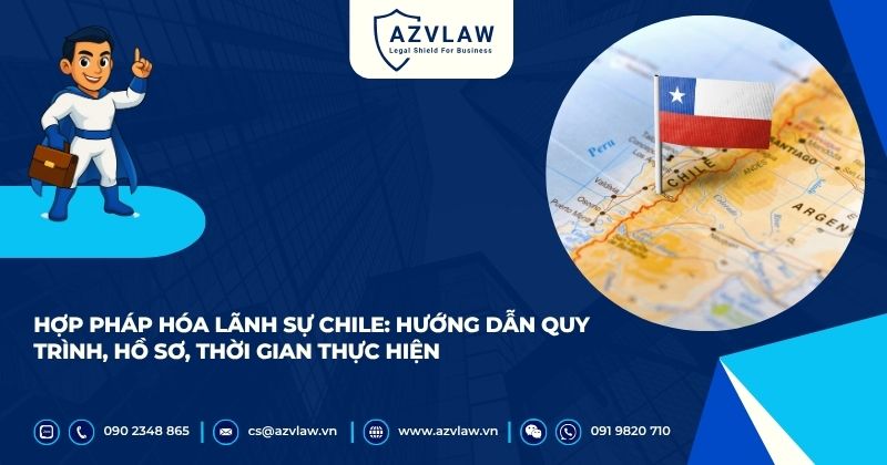 Hợp pháp hóa lãnh sự Chile: Hướng dẫn quy trình, hồ sơ, thời gian thực hiện