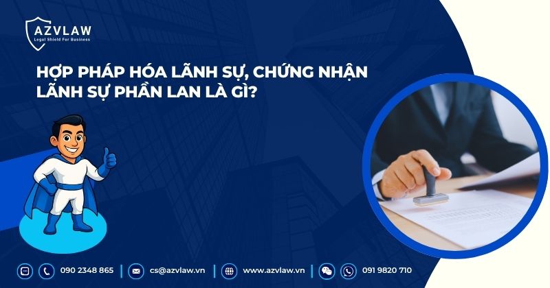 Hợp pháp hóa lãnh sự, chứng nhận lãnh sự Phần Lan là gì?