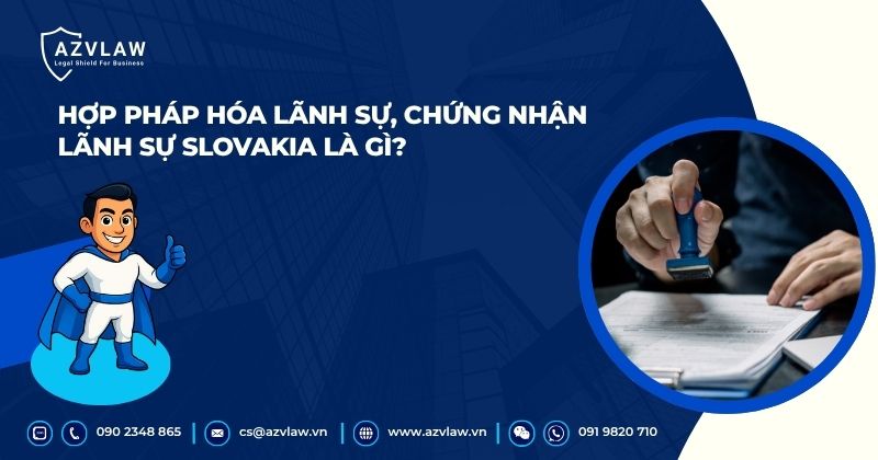 Hợp pháp hóa lãnh sự, chứng nhận lãnh sự Slovakia là gì?
