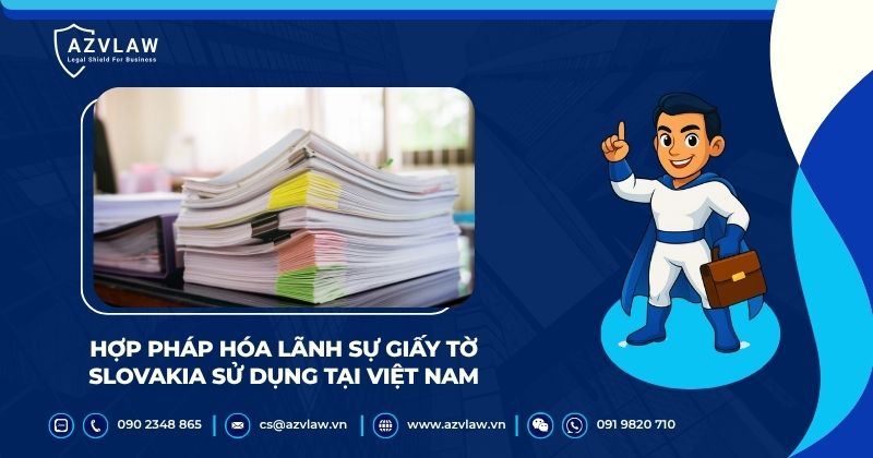 Hợp pháp hóa lãnh sự giấy tờ Slovakia sử dụng tại Việt Nam