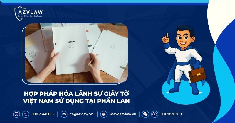 Hợp pháp hóa lãnh sự giấy tờ Việt Nam sử dụng tại Phần Lan