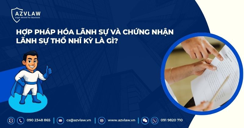 Hợp pháp hóa lãnh sự và chứng nhận lãnh sự Thổ Nhĩ Kỳ là gì?