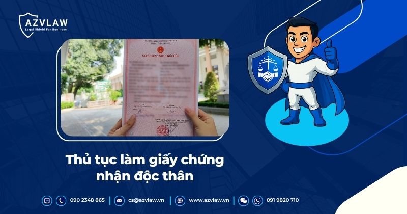 Thủ tục làm giấy chứng nhận độc thân