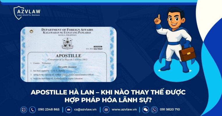 Apostille Hà Lan – Khi nào thay thế được hợp pháp hóa lãnh sự? 