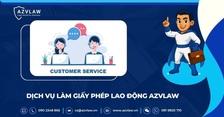 Dịch vụ làm giấy phép lao động AZVLAW