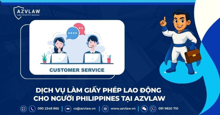 Dịch vụ làm giấy phép lao động cho người Philippines tại AZVLAW