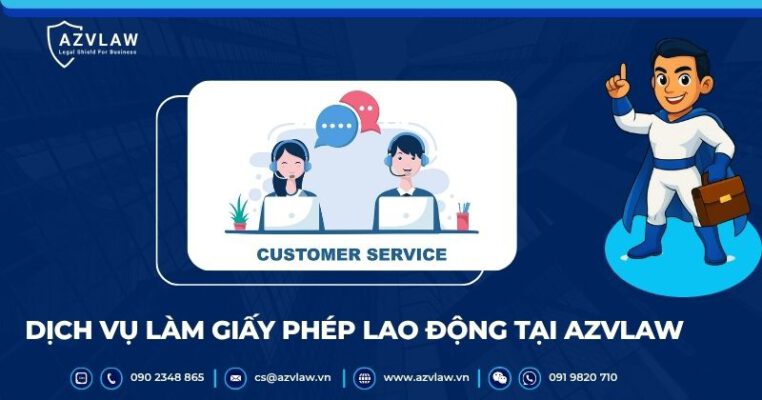Dịch vụ làm giấy phép lao động tại AZVLAW