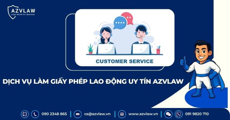 Dịch vụ làm giấy phép lao động uy tín AZVLAW