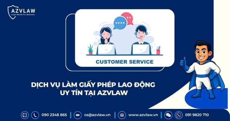 Dịch vụ làm giấy phép lao động uy tín tại AZVLAW