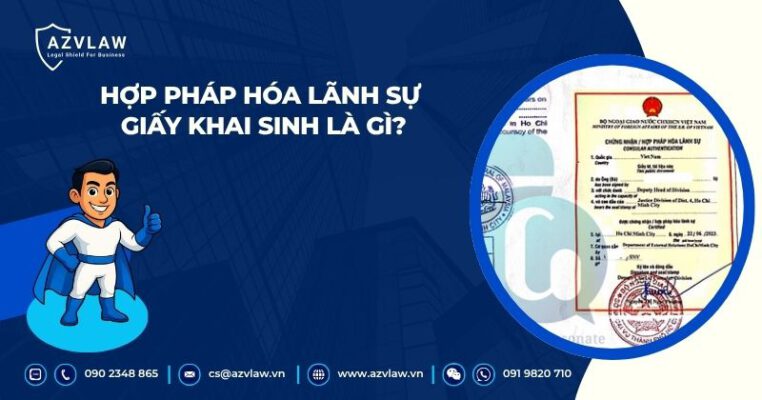 Hợp pháp hóa lãnh sự giấy khai sinh là gì?