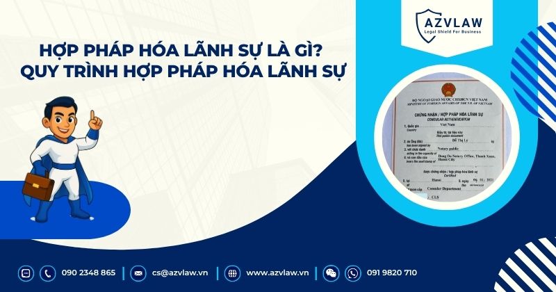 Hợp pháp hóa lãnh sự là gì? Quy trình hợp pháp hóa lãnh sự