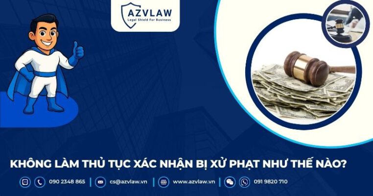 Không làm thủ tục xác nhận bị xử phạt như thế nào?