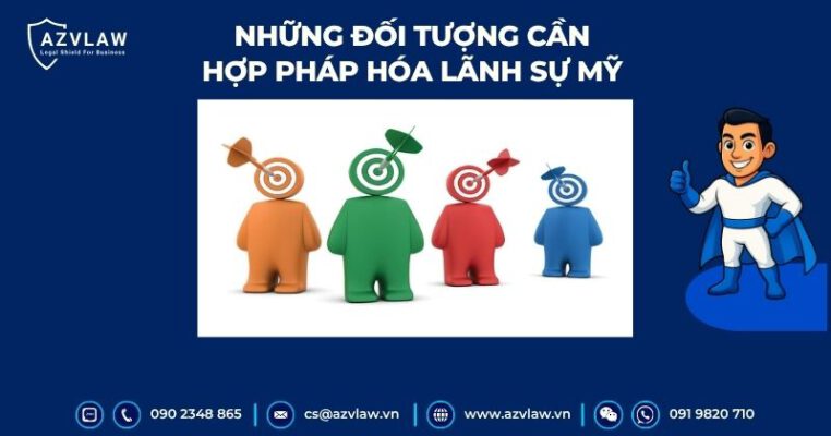 Những đối tượng cần hợp pháp hóa lãnh sự Mỹ