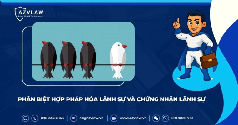 Phân biệt hợp pháp hóa lãnh sự và chứng nhận lãnh sự