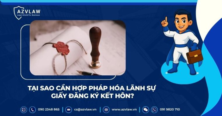 Tại sao cần hợp pháp hóa lãnh sự giấy đăng ký kết hôn